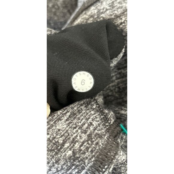 Lululemon Wunder Under Pants Leggings Heather Gray Hi-Rise Size 6 - Picture 5 of 6